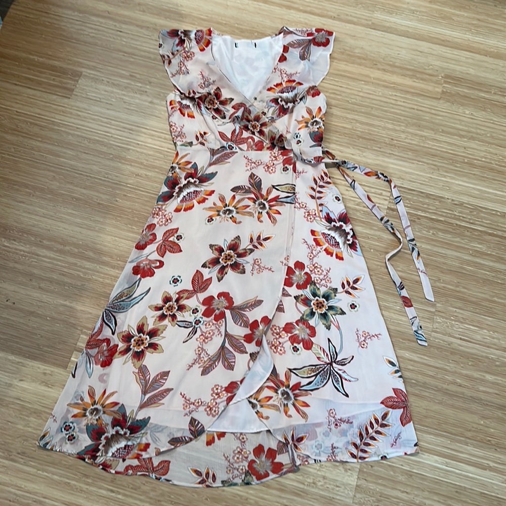 Beautiful floral print dress
